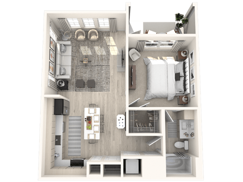 Unit A3 at Altis Grand Lake Willis, Orlando, FL, 32821